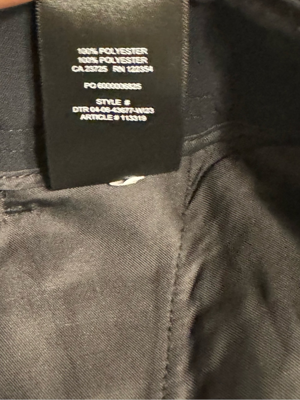 Aritzia Wilfred| Bridger Cargo Pant| black| size 0 - Picture 6 of 6